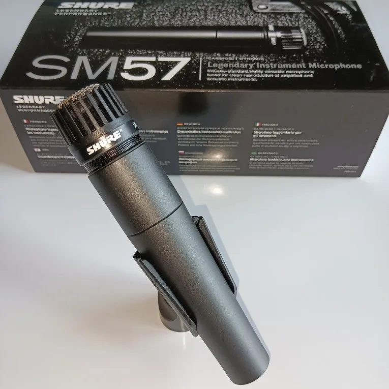 

Динамический инструмент для Shure/Shure SM57, микрофон для гитары, саксофона, барабана, электрический бас-динамик, микрофон