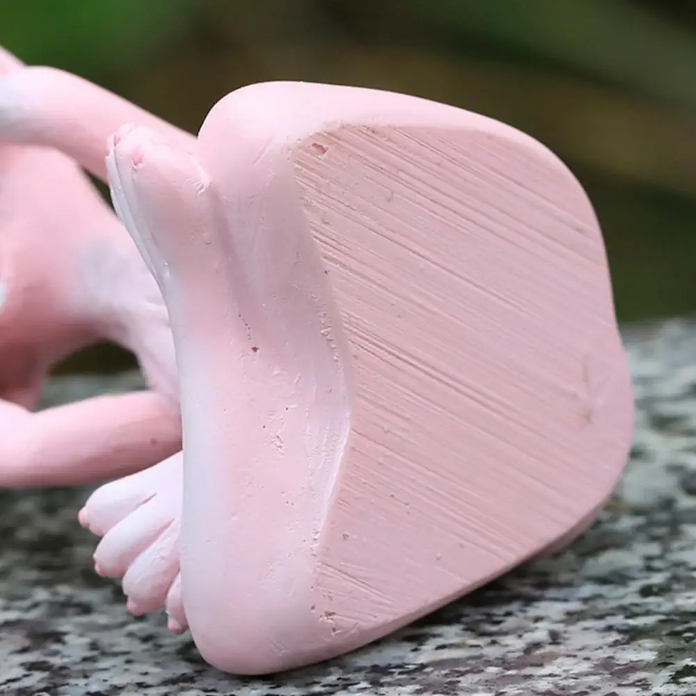 Статуэтка кошки для медитации статуэтка Будды из смолы украшения без волос сидят