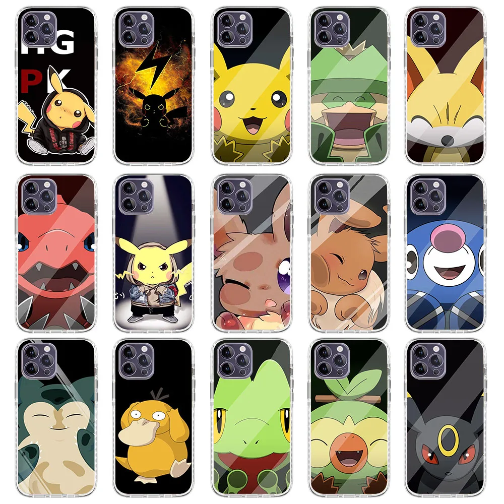 JS-95 Pokemon Family Soft чехол для Moto E4 E5 G41 G51 G71 E13 G60S G200 E22I E22 G10 Z2 G14 G84 Plus Play GO