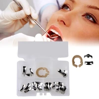 1 set dental sectional matrix system dental sectional matrix band resin clamping separating ring dentist tools
