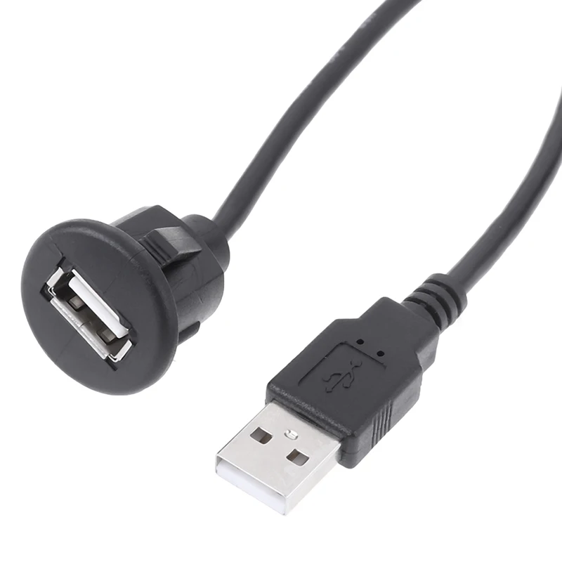 

1m PC Автомобильный приборной панели с креплением USB 2.0 Φ кабель