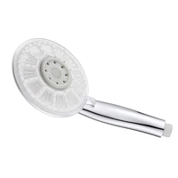 led light 7 color shower head temperature control 3 color nozzl universal bath water saving sprayer bathroom rainfall showerhead