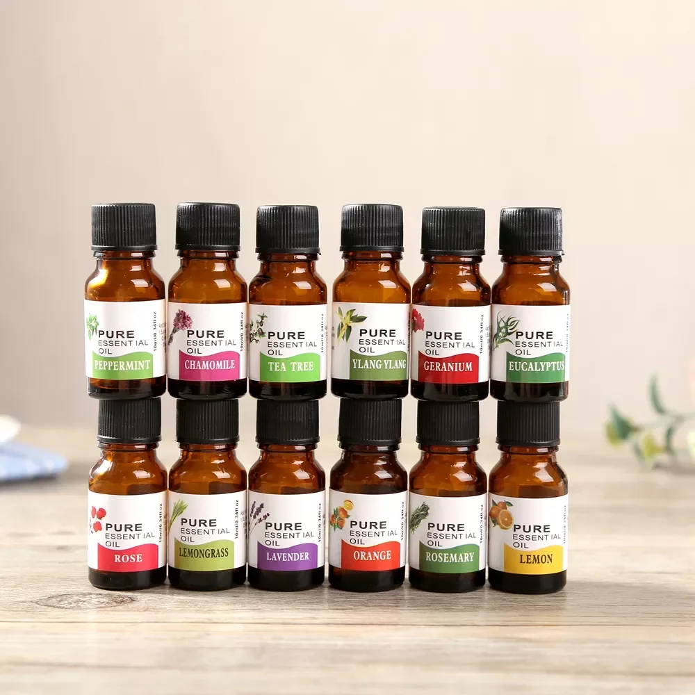 

10ml Essential Oils for aromatherapy diffusers Orange Lavender Humidifier Aromatherapy Humidifier
