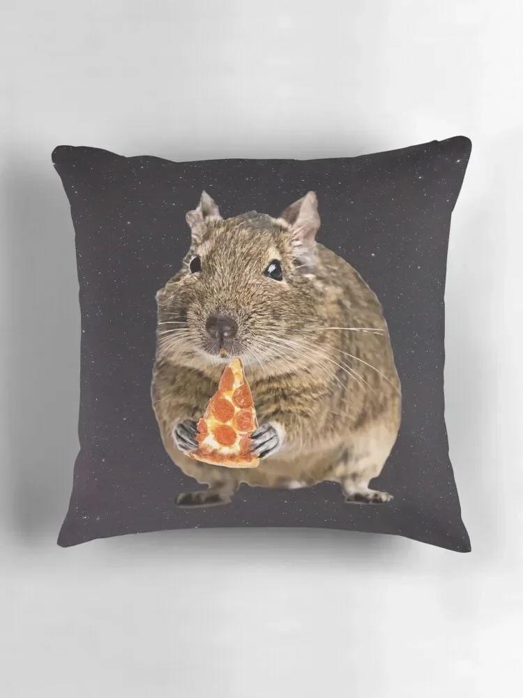 Дегу любит ест пиццы декоративная подушка чехол для дивана