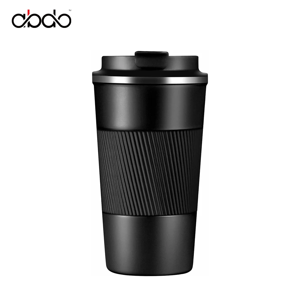 Double Walled Insulated Vacuum Tumbler With Leakproof Flip Insulated Thermal Cup Drinkwar