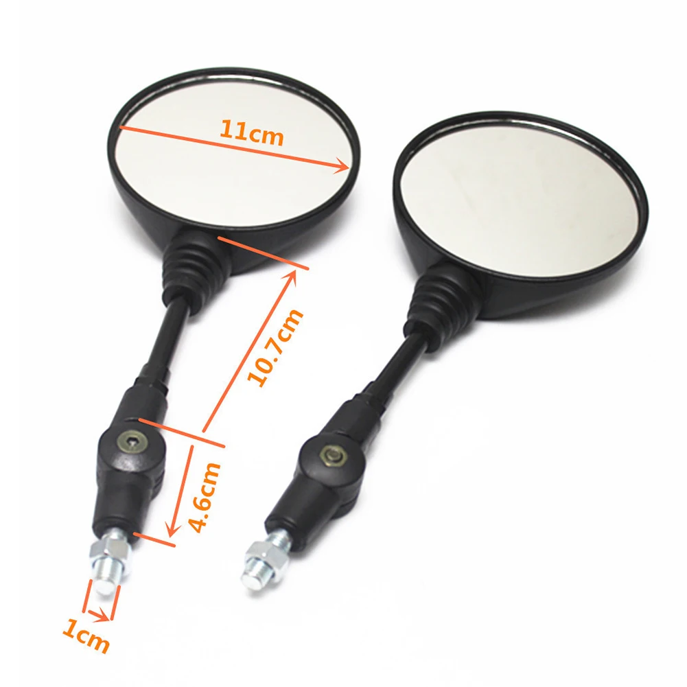 

Bicycle Rearview Mirror ForKawasaki KLX250 Handlebar MTB Rear View Road Bike Rotated 360° 1190 Folding Durable