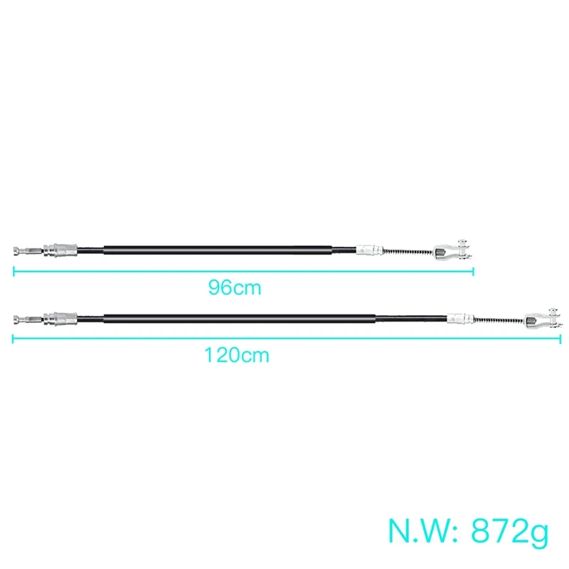 Для EZGO TXT Комплект тормозных тросов с металлическим сердечником со стороны