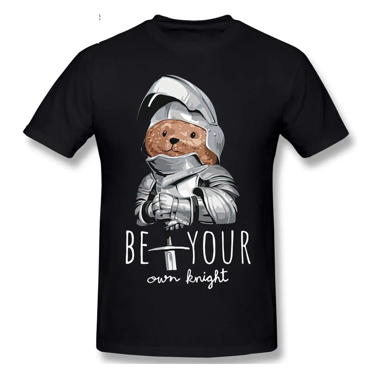 

Knight Teddy Bear T shirt Harajuku T-shirt Graphics Tshirt Brands Tee Top