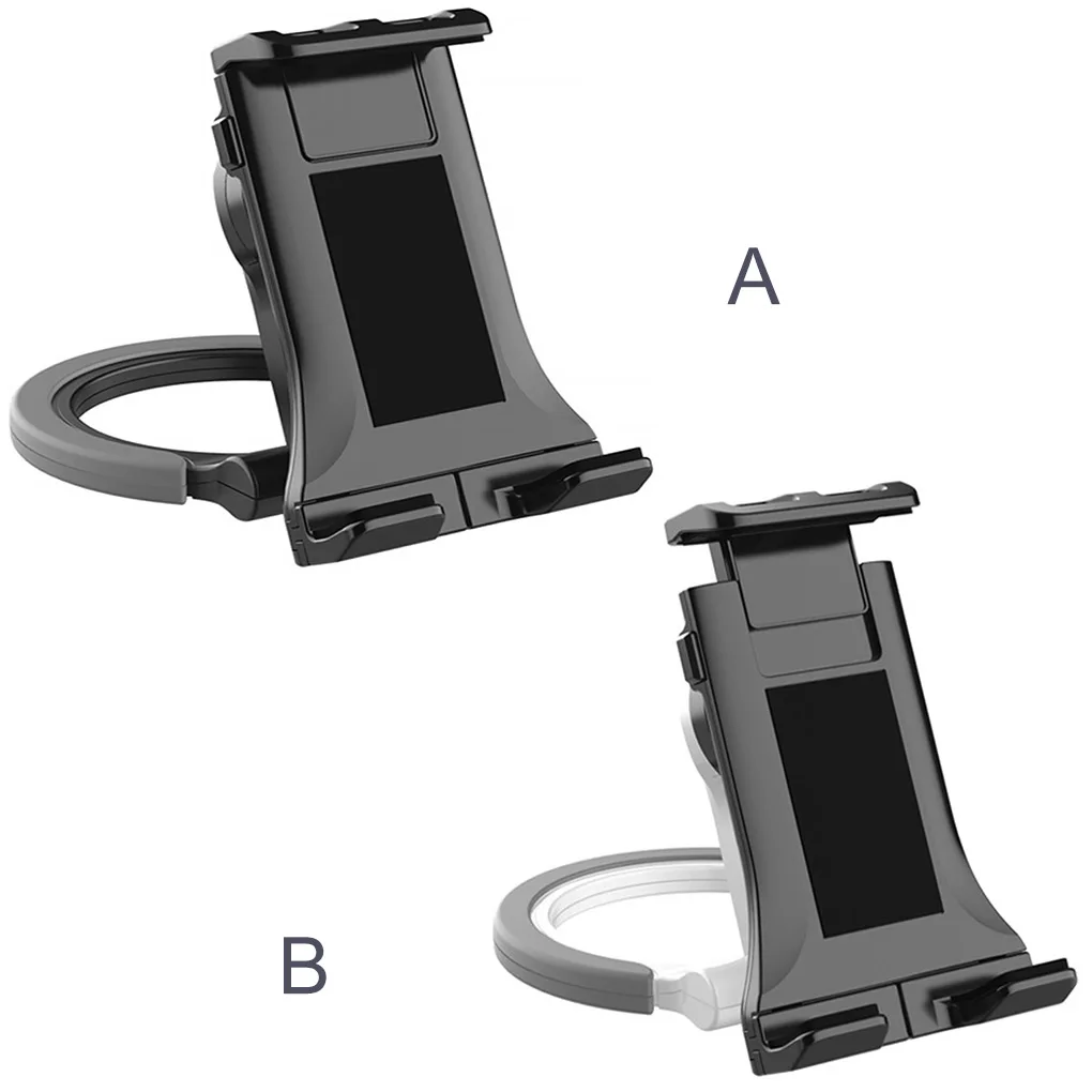 

Настенный держатель для планшета портативный подвесной кронштейн 2 в 1 для 4 5-11 дюймов мобильный телефон черный