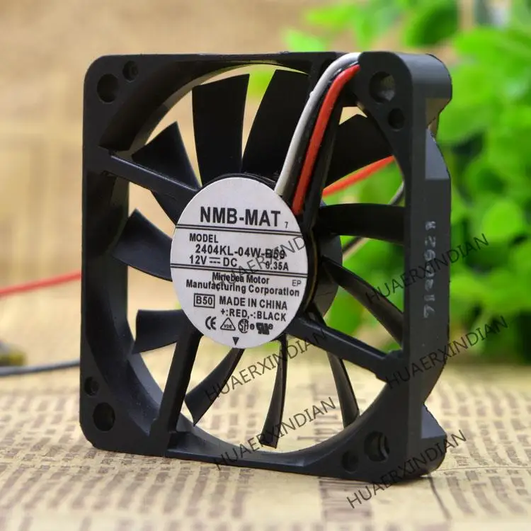 Новый 6010 6CM 2404KL-04W-B59 12V 0.35A с комплектом тестирования скорости охлаждающего вентилятора