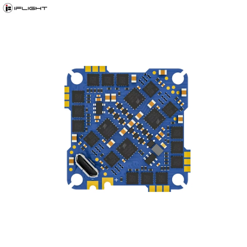 Плата iFlight BLITZ Whoop AIO F411 V1.1 (BMI270) с монтажными отверстиями 25 5*25 5 мм для гоночного