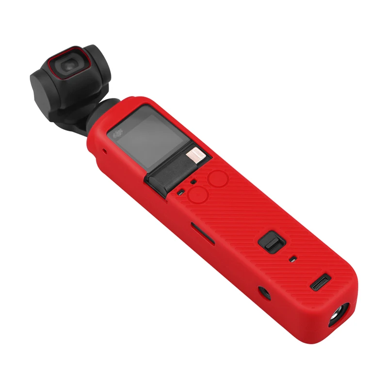 

Pocket 2 gimbal Silicone Case with Wrist Strap Lanyard For DJI Osmo Pocket 2 Camera Accessories