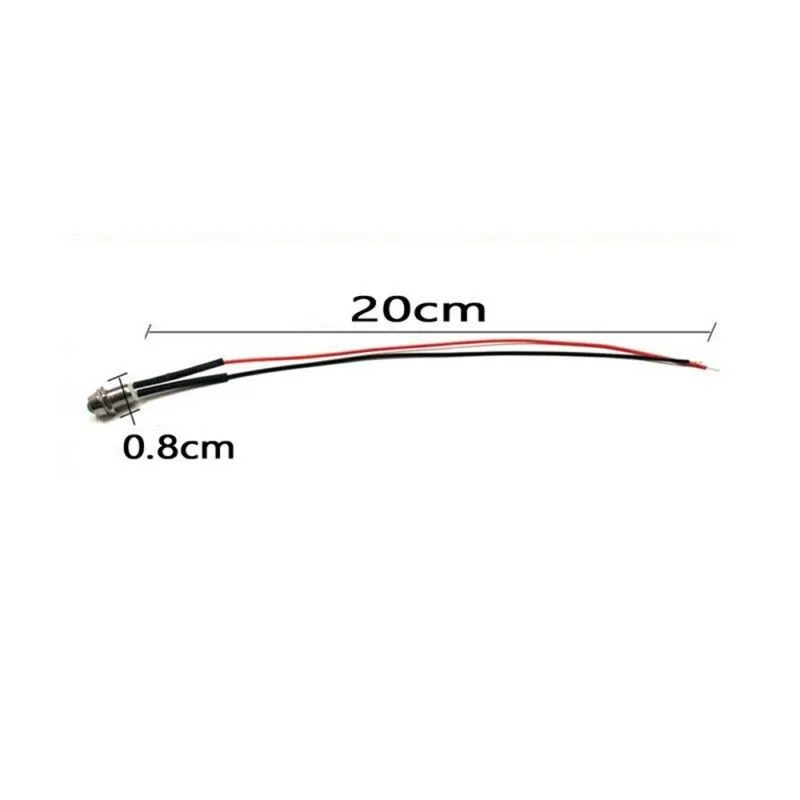 

Pilot Indicator Small Truck 12V 20cm Wire Water-Proof Accessories Blue Boat