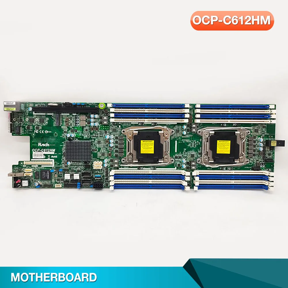 Server Motherboard OCP-C612HM For ASRock DDR4 2011 C612 Support E5-E2600 V3 V4