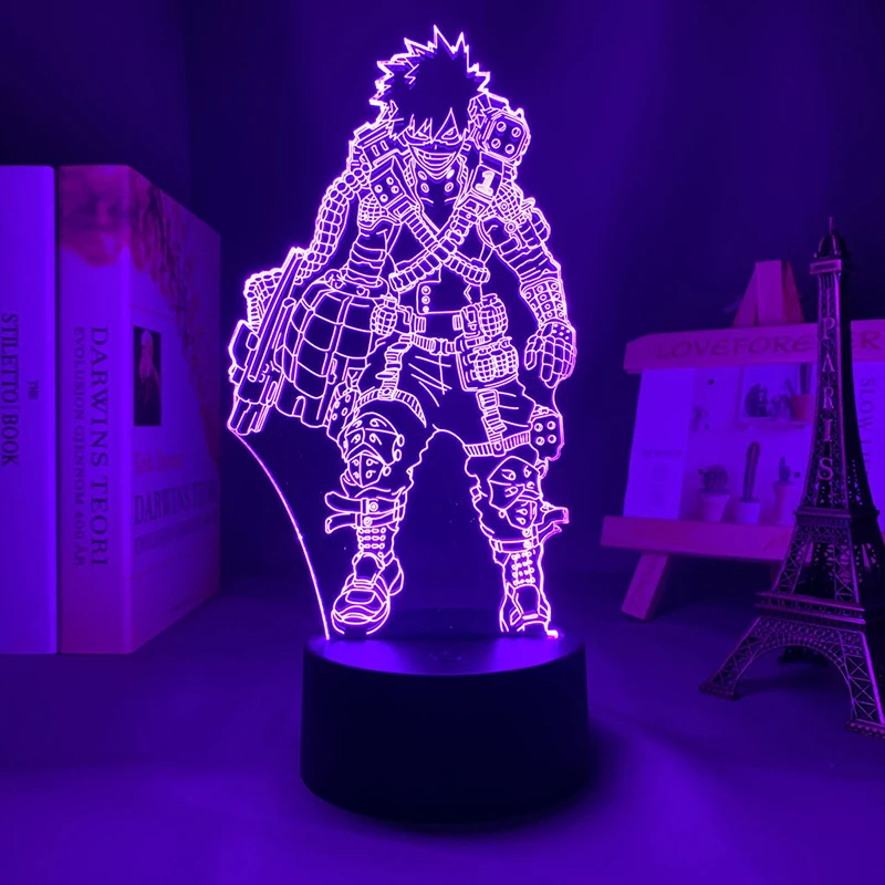 My Hero Academia Boku No Katsuki Bakugou фигурка моя геройская Академия для дома украшения ночник