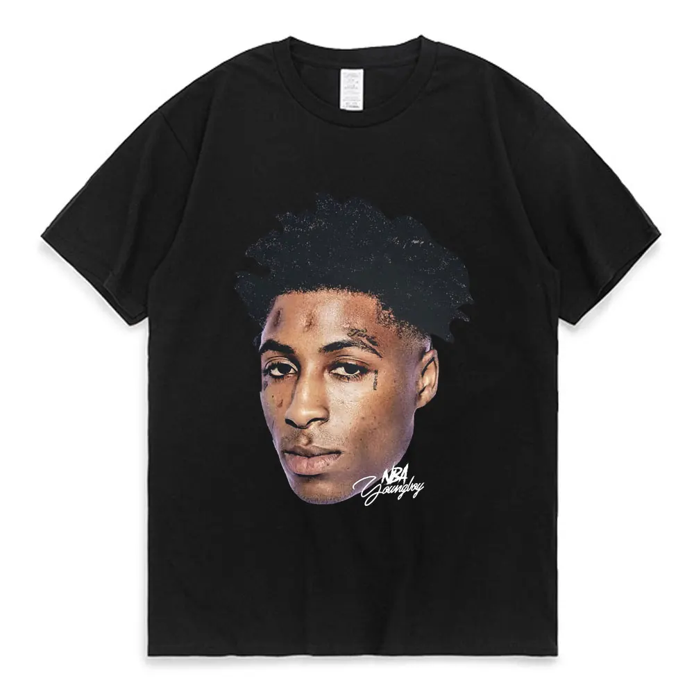

Hip Hop Rapper YoungBoy Never Broke Again T Shirt High Quality Aesthetics Street Style Short Sleeve T-shirt Men 90s Vintage Tees