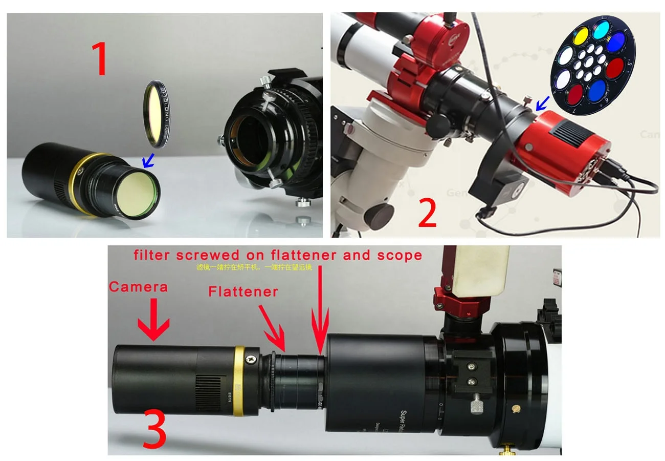 Новое поступление 2022 без расклешенных линз ультраузкий диапазон L-Ultimate Optolong