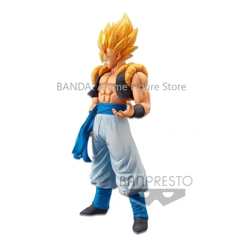 Фото В наличии: Оригинальная коллекционная фигурка Babdai Banpresto Dragon Ball Z Grandista Nero 28 см Gogeta GROS, модель для коллекционирования, игрушка, подарок для мальчика №5