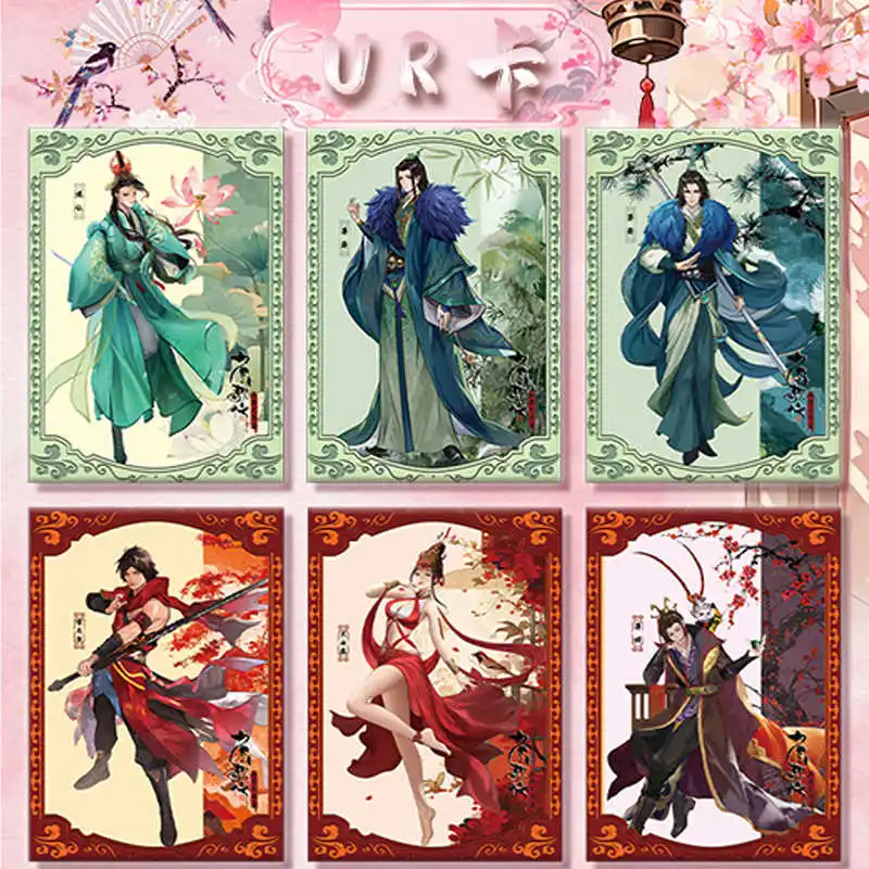 Фото Коллекционные карточки Youths and Golden Coffin Card Season 4 Bloodstained Tianqi Chapter Mystery Box, оригинальные, игрушки, подарки на праздники и дни рождения №2