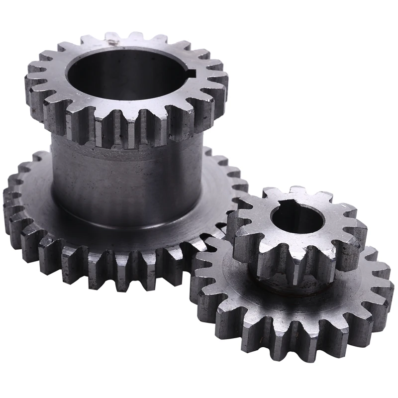 

2Pcs/Set Cj0618 Teeth T29Xt21 T20Xt12 Dual Dears Metal Lathe Gear Duplicate Gear Double Gear