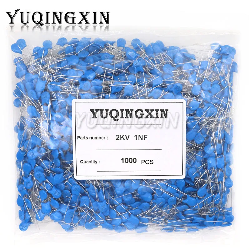 

1000pcs High voltage Ceramic Capacitor 2KV 15PF 22PF 100PF 120PF 150PF 220PF 330PF 470PF 680PF 1NF 1.5NF 2.2NF 3.3NF 4.7NF 10NF