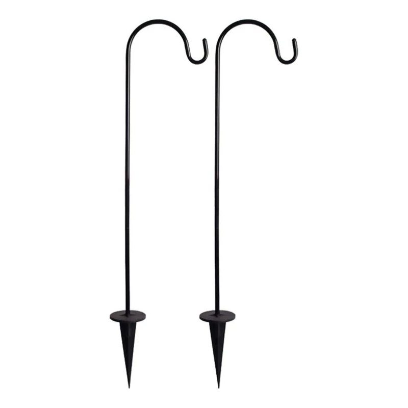 

Garden Patio Shepherd Hook for Plant Basket Lantern Multifunctional Metal Hook