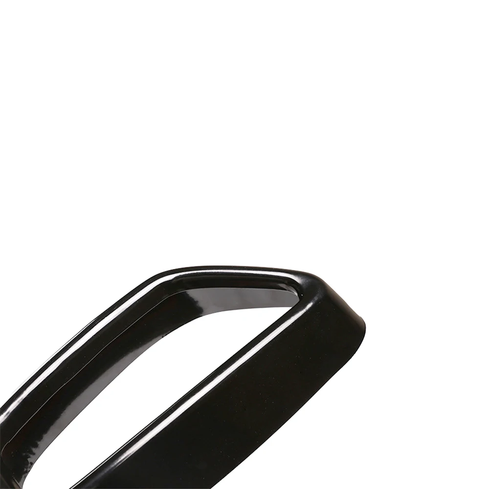 2 шт. крышка выхлопной трубы горла для BMW 5 серии G30 G31 2018-2021 Черная Нержавеющая