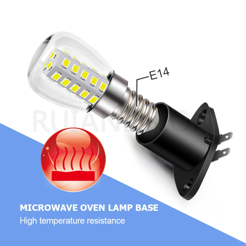 RUIANDSION T170 2835 33SMD новая лампа для духовки 250 В высокотемпературная микроволновой