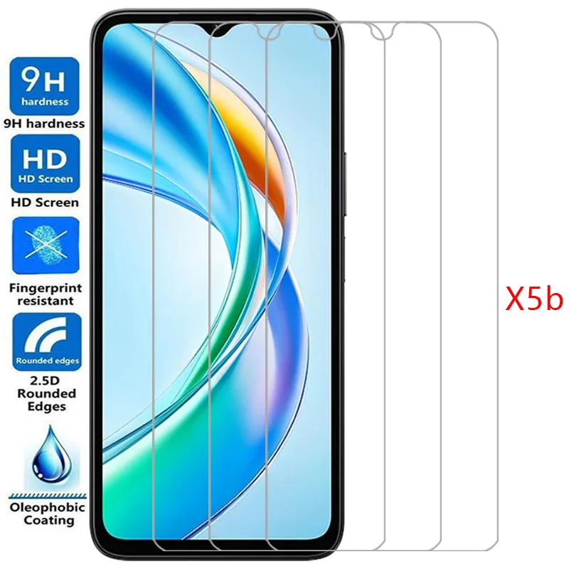 Защитная пленка для экрана Honor x5b plus защитное закаленное стекло на Honorx5b x 5b x5 b x5bplus