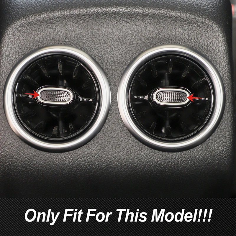 Фото 7 шт. алюминиевая ручка вентиляционного отверстия для кондиционера, декоративная накладка для Mercedes Benz W177 W247 C118 X247 H247 CLA GLA GLB A B Class №1