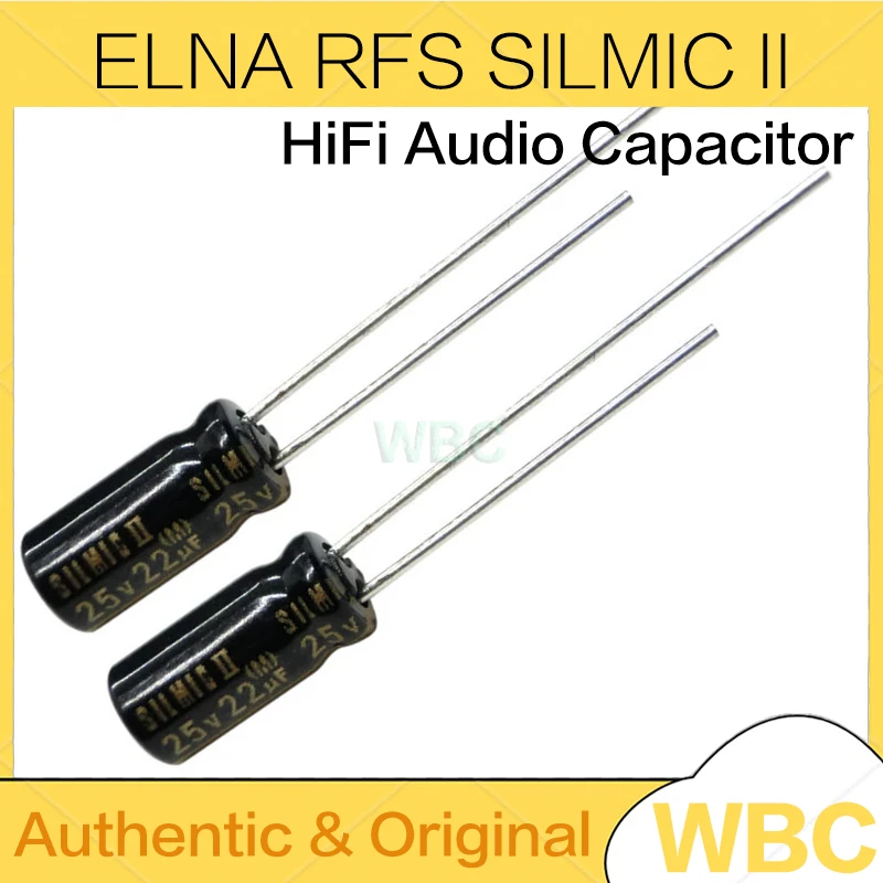 Condensateur électrolytique Elna SILMIC II 220µF 63V – Série RFS, 16x32 Mm, Audio