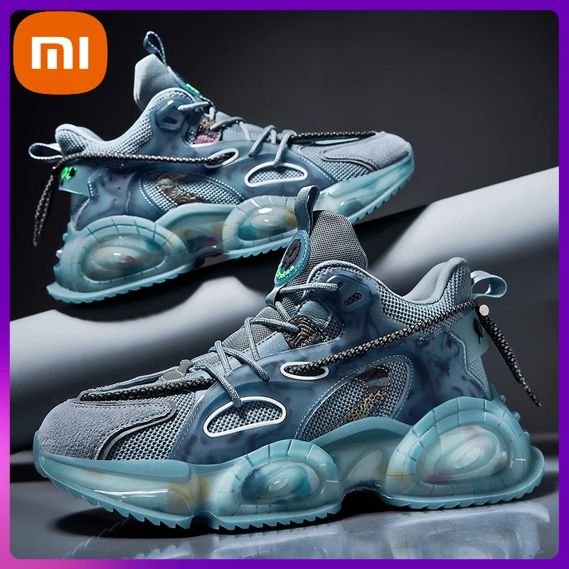 

Кроссовки Xiaomi Мужские дышащие, теннисная обувь, Роскошные, повседневные, для бега