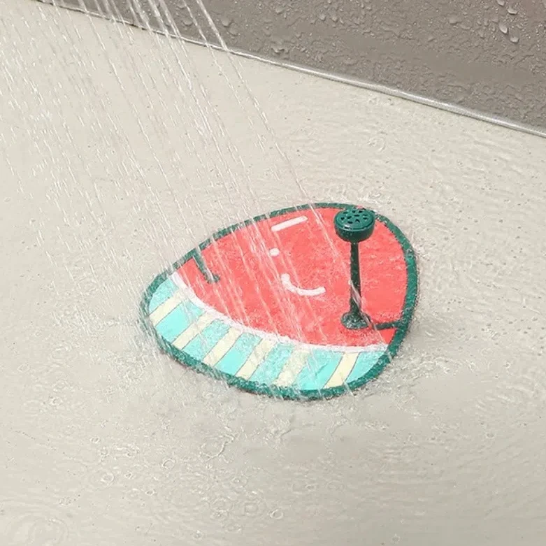 Дезодорирующий коврик для слива арбуза в форме фруктов канализации