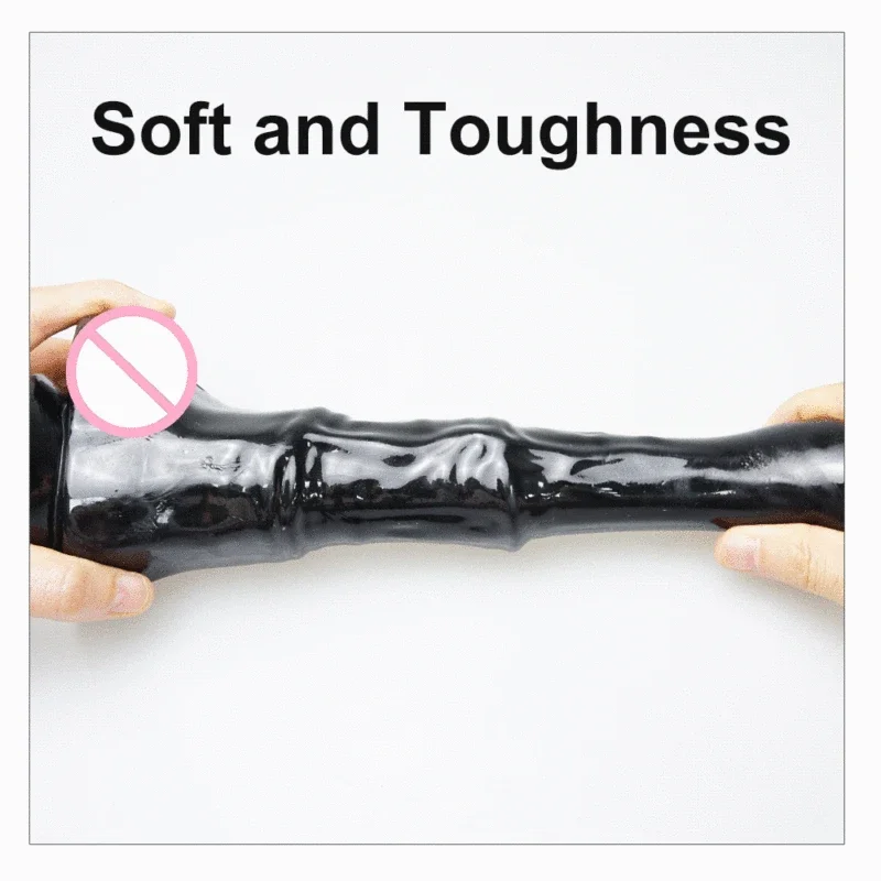 Гигантский конский фаллоимитатор реалистичный пенис член женский мастурбатор