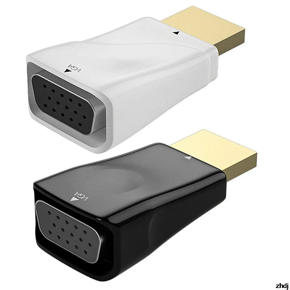 

Новинка 2022, адаптер HDMI-совместимый с VGA, адаптер HDMI-совместимый, адаптер VGA, стабильный преобразователь высокой четкости, Прямая поставка