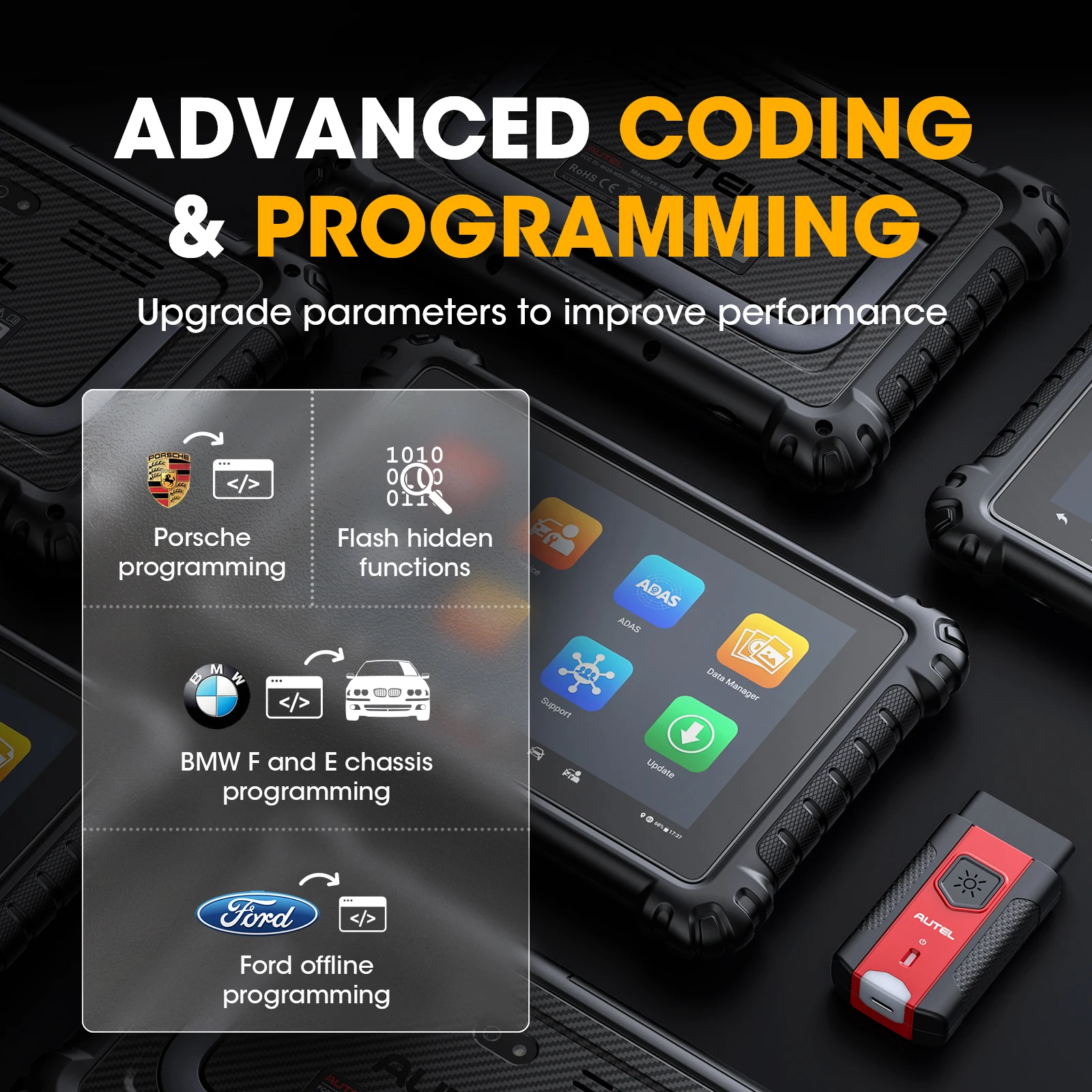 Autel MaxiSYS MS906 Pro диагностические инструменты Wi-Fi 128 ГБ MS906Pro OBD2 сканер для автомобиля