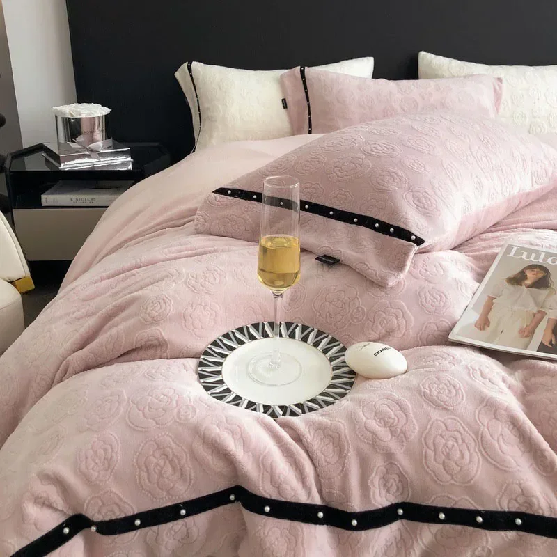 Комплект постельного белья для двуспальной кровати пододеяльник подушка