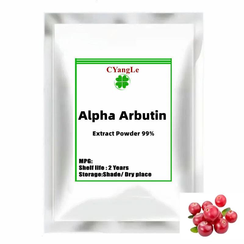 

High Purity Alpha Arbutin Powder Skin Whitening Cosmetic Raw Material