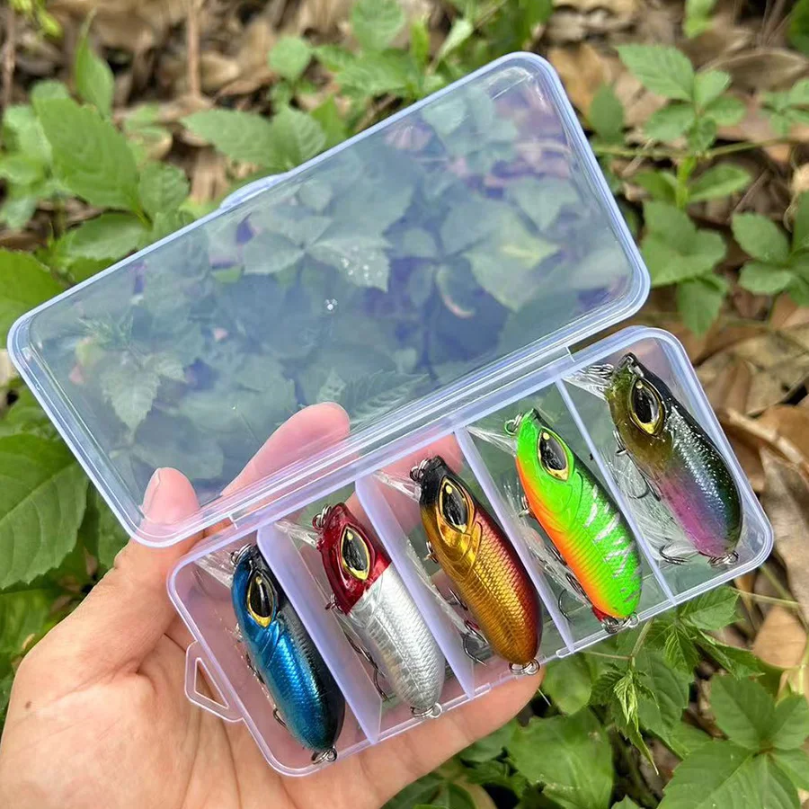 5 шт./коробка искусственные рыболовные приманки