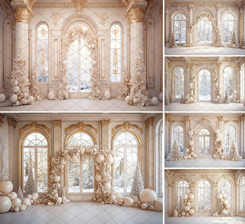 Mehofond элегантный белый рождественский фон для фотографии детский день рождения