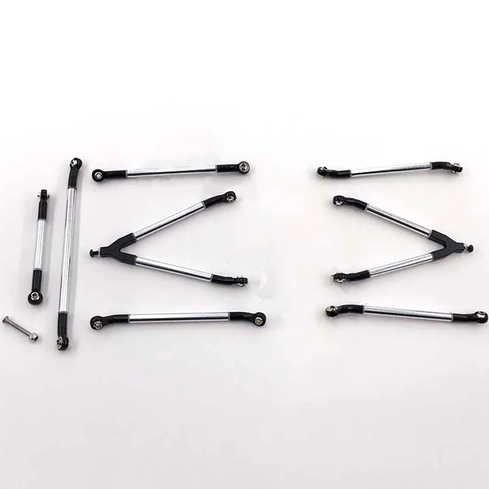 

1/10 звеньевой стержень для осевого SCX10 D90, набор звеньев рамы колесной базы, 275 специальные изогнутые стержни, аксессуары для радиоуправляемы...