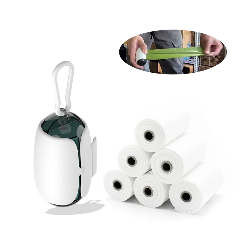 

Pet Dog Poop Bag Dispenser Waste Garbage Carrier Holder for Dogs Outdoor Sports Walk Trash Cleaning Tool Pet Accessories