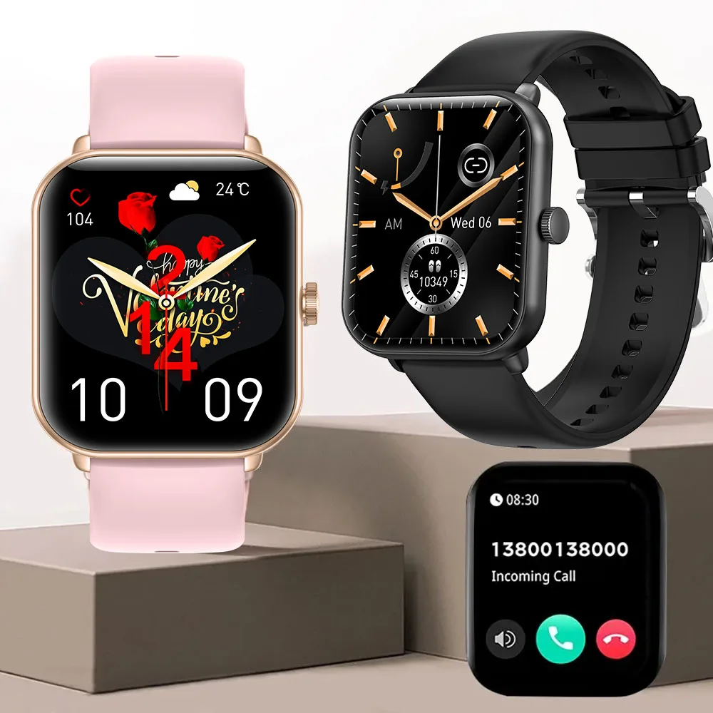 

Multifunctional Smart Watch Men Women Bluetooth Connected Phone Heart rate monitoring Sports Bracelet Sleep Monitor Smartwatch