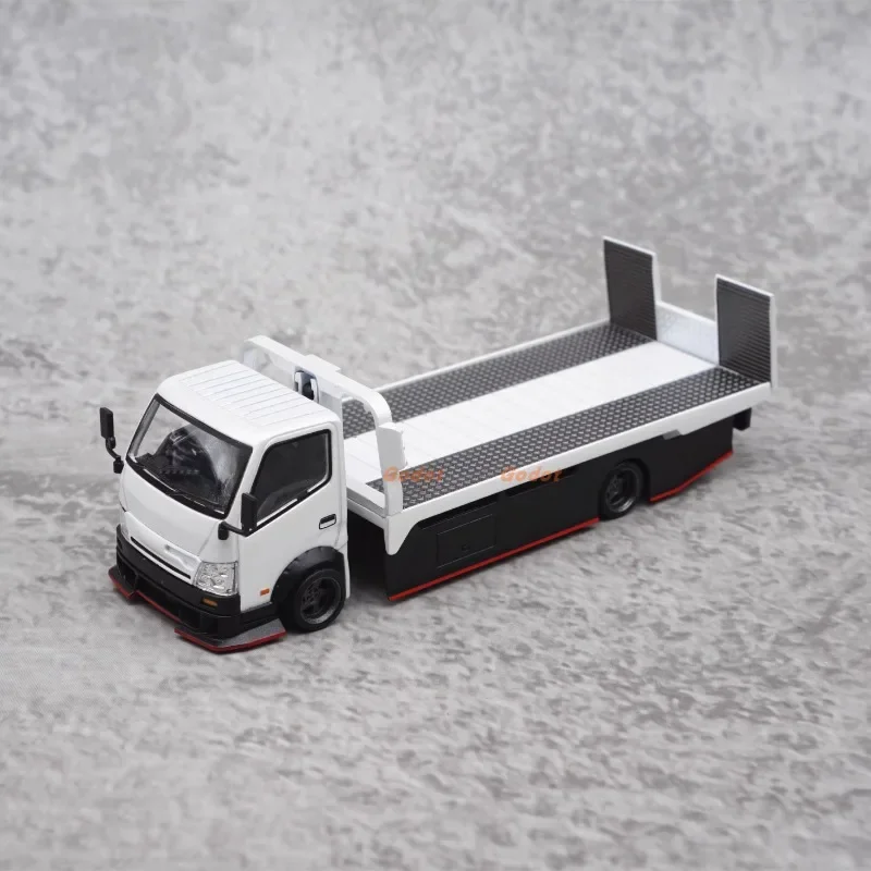 Фото MT 1:64 Transporter Dekotora грузовик Полнопольный контейнерный прицеп Wrecker Модель из сплава для праздничного подарка другу. №1