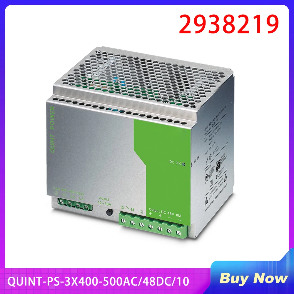 

2938219 For Phoenix Power Supply QUINT-PS-3X400-500AC/48DC/10