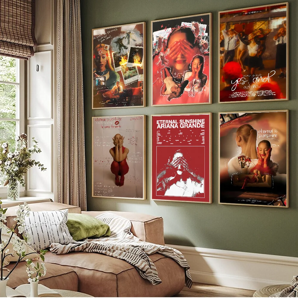 A-ArianaS G-Big Singers Ретро-принт Самоклеящийся Водонепроницаемый Художественный Постер