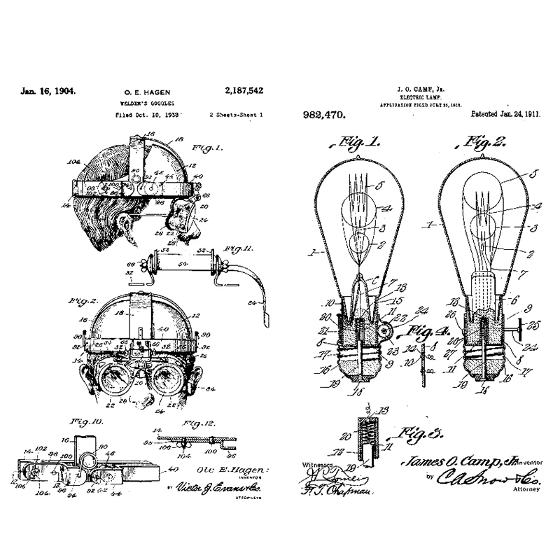 

2021 New Retro Steampunk Bulb and Portrait Pattern Clear Stamps For DIY Making Greeting Card Scrapbooking No Metal Cutting Dies