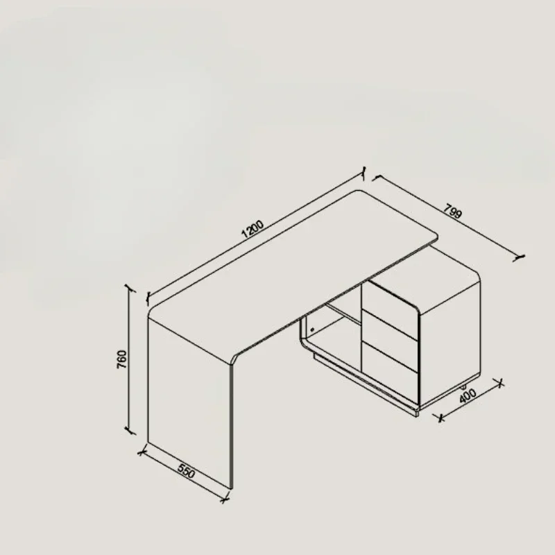 Роскошные офисные столы для гостиной простые итальянские современные