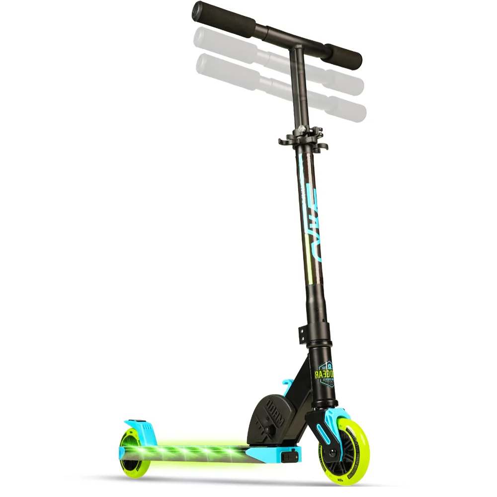 

Light-up Kids Kick Folding Scooter - Height Adjustable Unisex 3 Yrs