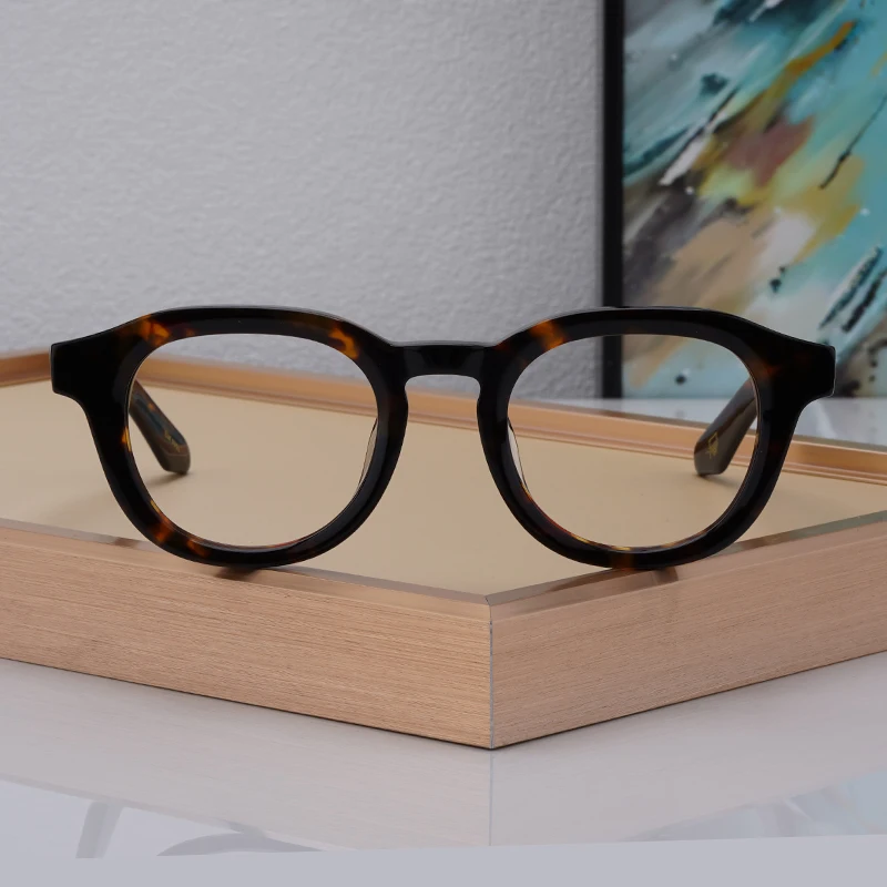 Высококачественные ацетатные оправы для очков Джонни Депп Давен мужчин и женщин